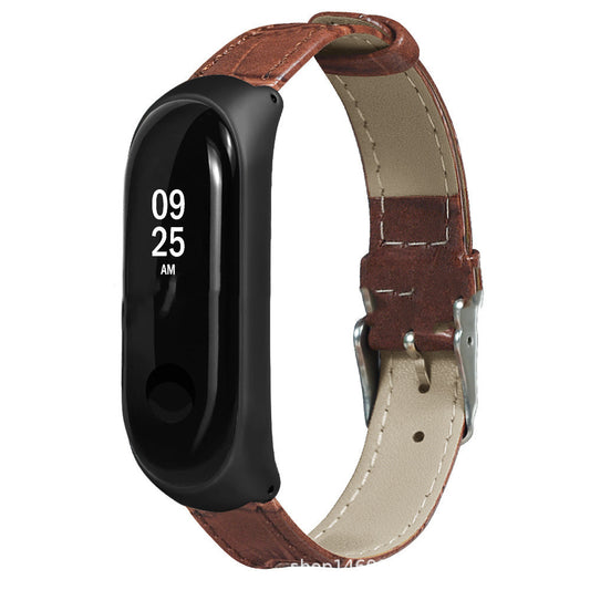 Pulseira de Couro Smart Mi Band 4 Universal Light Edition